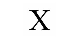 Logo of the X WordPress Theme.